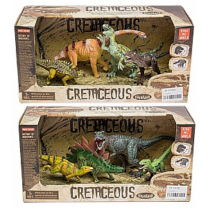 Динозавры фигурки комплект из 4 штук - 2 вида 539150