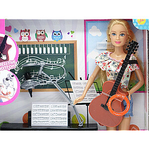 Кукла Люси с музыкальными инструментами 29 см 521698