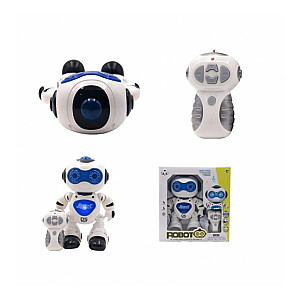 Танцующий робот на радиоуправлении Dance robot (синий) свет + звук 22 cm 570559