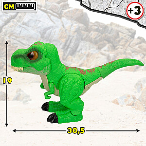 Dinozaurs T-Rex 30 cm ar skaņu. gaismu un kustībām CB46678