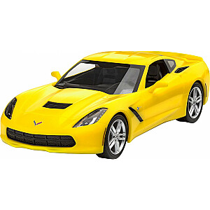 Модель 2014 Corvette Stingray - Easy Click System 1:24 38 шт. Revell 10+ 07449