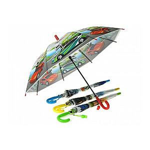 Зонтик со свистком детский МАШИНА 66 cm длина разные 577671