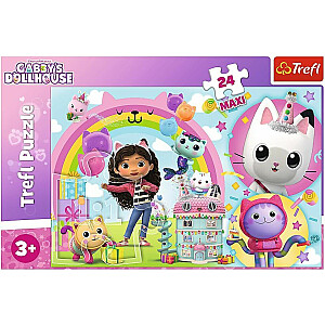 Puzlis TREFL GABBYS DOLLHOUSE MAXI 24 gb. 3+ T14353