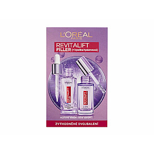 Komplekts Revitalift Filler HA Facial Serum Revitalift Filler HA 1,5% 30 ml + Eye Serum Revitalift Filler HA 2,5% 20 ml
