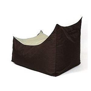 Tron коричнево-кремовая сумка-пуф Sako XXL 140 х 90 см