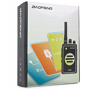 Walkie Talkie Baofeng BF-T25E melns