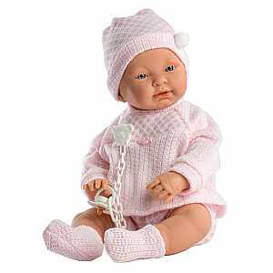 Кукла малыш девочка София 45 см с соской (виниловое тело) Испания LL45024