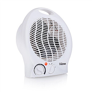 Tristar KA-5039 Fan Heater, 2000 W, Suitable for rooms up to 60 m³, White