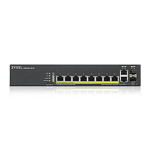 Сетевой коммутатор Zyxel GS2220-10HP-EU0101F Управляемый L2 Gigabit Ethernet (10/100/1000) Питание через Ethernet (PoE) Черный