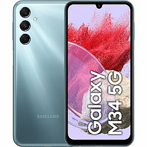 Samsung Galaxy M34 5G 128 ГБ две SIM-карты синий (M346)
