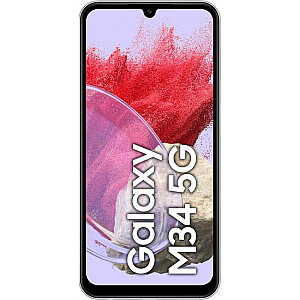 Samsung Galaxy M34 5G 128 ГБ две SIM-карты серебристый (M346)
