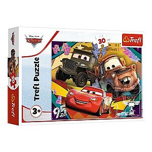 Puzlis TREFL Disney Cars 3 30 gb. 3+ T18293