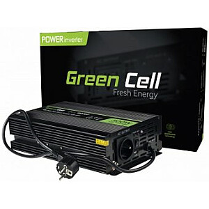 Green Cell Pure Sine wave Strāvas pārveidotājs  12V to 230V 300W / 600W