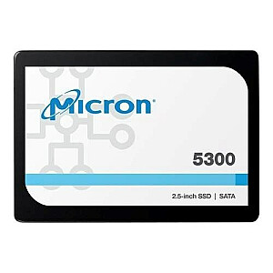 Disk Micron 5300 MAX 3,84 TB SATA 2,5 collu cietvielu disks MTFDDAK3T8TDT-1AW1ZABYYR (DWPD 5)