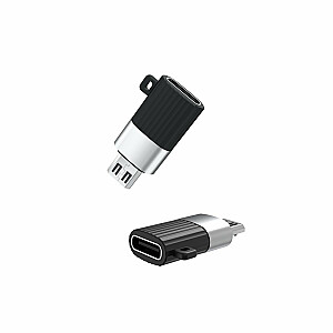 XO NB149-C Adapteris USB-C - microUSB