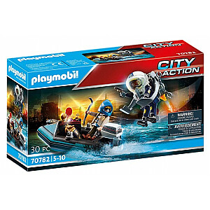 Полицейский реактивный ранец Playmobil: арест вора произведений искусства 70782