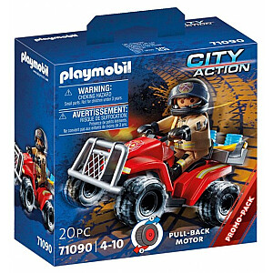 Playmobil Fire Speed Quad 71090