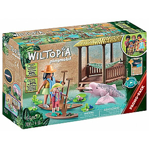 Playmobil Wiltopia — ekspedīcija ar upes delfīniem 71143