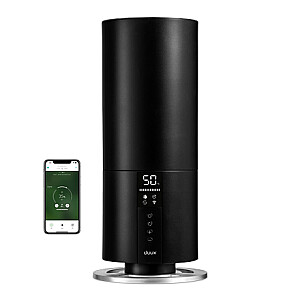 Duux Humidifier Gen 2 Beam Mini Smart Air humidifier 20 W Water tank capacity 3 L Suitable for rooms up to 30 m² Ultrasonic Humidification capacity 300 ml/hr Black
