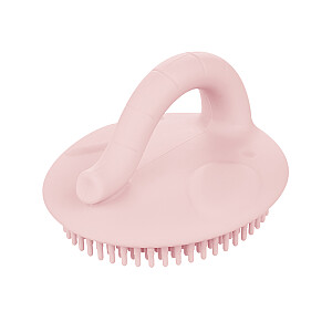 CANPOL BABIES силиконовая щетка для ванны, розовая, 9/115_pin