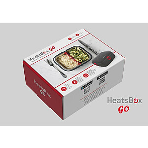 Elektriskā pusdienu kaste HeatsBox HB-04-102B 100 W 0,925 l Melns Pieaugušais