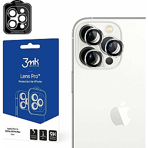 3MK hibrīds stikls kameras objektīvam 3MK Lens Protection Pro Apple iPhone 13 Pro/13 Pro Max pelēks/grafīta pelēks