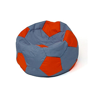 Pufa soma Soccer Sako pelēki sarkana XXL 140 cm