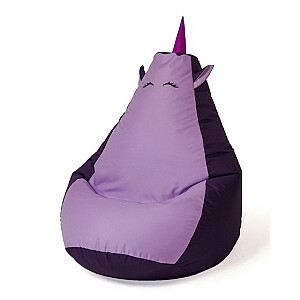 Pufa soma Sako Unicorn violeti gaiši violeta XXL 140 x 100 cm