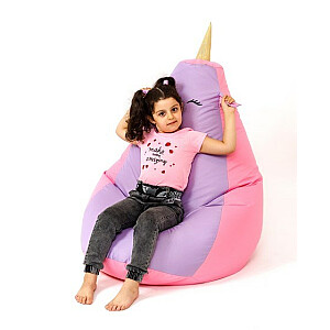 Сумка-пуф Sako Unicorn розово-фиолетовый XL 130 x 90 см