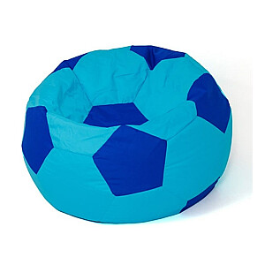 Pufa maisiņš ar rudzupuķu zilām bumbiņām L 80 cm