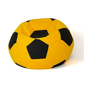 Pufa soma Soccer Sako dzelten-melna L 80 cm