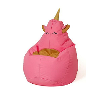 Sako Unicorn rozā pufa soma XL 130 x 90 cm