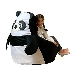 Сумка-пуф Sako Panda черно-белая L 105 x 80 см