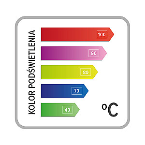 Tējkanna ELDOM C520 ar temperatūras kontroli 1,8l