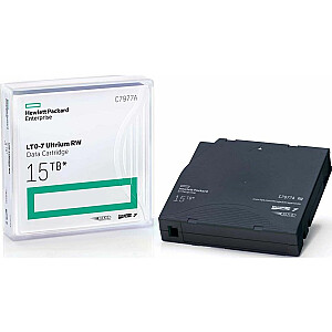 HPE LTO-7 Ultrium 6/15 TB RW datu kasetne