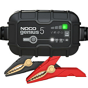 NOCO GENIUS5 5A Зарядное устройство для аккумуляторов 6 В/12 В с функцией обслуживания и десульфурации