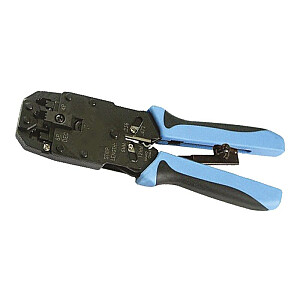 Обжимной инструмент для кабеля Alantec NI020 Инструмент для обжима Черный, Синий