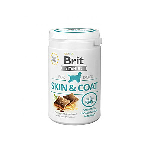 BRIT Vitamins Skin&Coat suņiem - uztura bagātinātājs jūsu sunim - 150 g