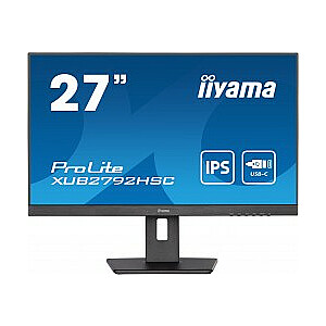 iiyama ProLite XUB2792HSC-B5 — 27,0 дюйма | IPS | Full HD | USB-C | Pivot
