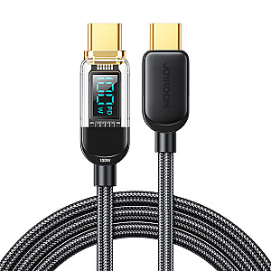 USB-C 100W 1,2 m kabelis Joyroom S-CC100A4 (melns)