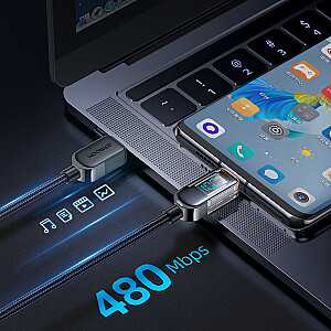 Кабель USB-C 100 Вт 1,2 м Joyroom S-CC100A4 (черный)