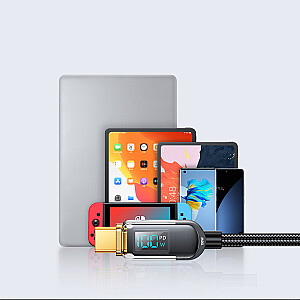Кабель USB-C 100 Вт 1,2 м Joyroom S-CC100A4 (черный)