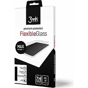 3MK Rūdīts stikls 3MK Elastīgs stikls Max IPHONE 7/8 melns