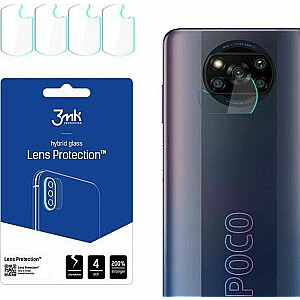 3MK 3MK Lens Protector Pro iPhone 14 6,1 collas zils/sierrazils kameras objektīva aizsargs ar montāžas rāmi, 1 gab.