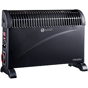 Mesko Convector Heater with Timer and Turbo Fan  MS 7741b Convection Heater 2000 W Number of power levels 3 Black