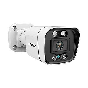 Foscam V5EP āra IP kamera ar POE atbalstu, 5 MP, balta