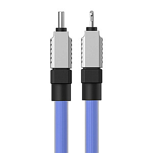 Ātrās uzlādes kabelis Baseus USB-C uz Coolplay Series 1m, 20W (violets)