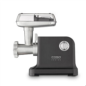 Caso Meat Grinder FW 2000 Black 2000 W Number of speeds 2 Throughput (kg/min) 2.5 3 perforated discs, Shortbread attachment with 4 moulds, Sausage filler, Stuffer, Drip tray