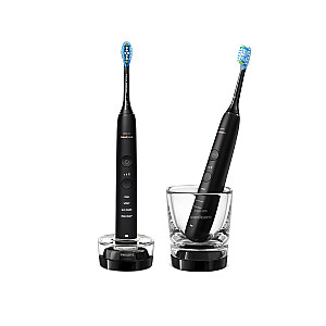 Philips DiamondClean 9000 HX9914/54, 2 упаковки звуковой электрической зубной щетки с зарядными устройствами и приложением