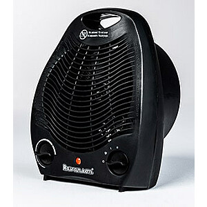 Termiskais ventilators Ravanson FH-105B Indoor Black 2000 W